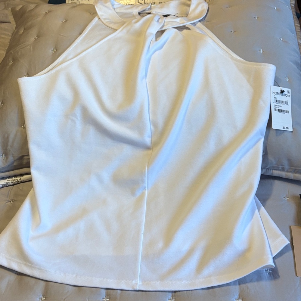Halogen white  Halter Blouse